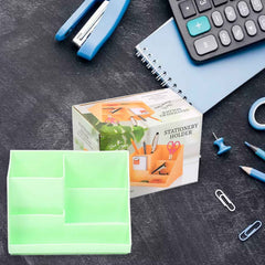 Desk Organizer – Multi-Compartment Pen Stand | Deskrova