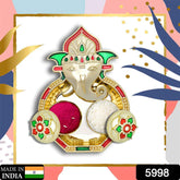 Puja Thali – Decorative Kumkum Holder & Return Gift | Giftoiza