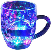 LED Glass Cup – Rainbow Colour Changing Mug | Indo Glow