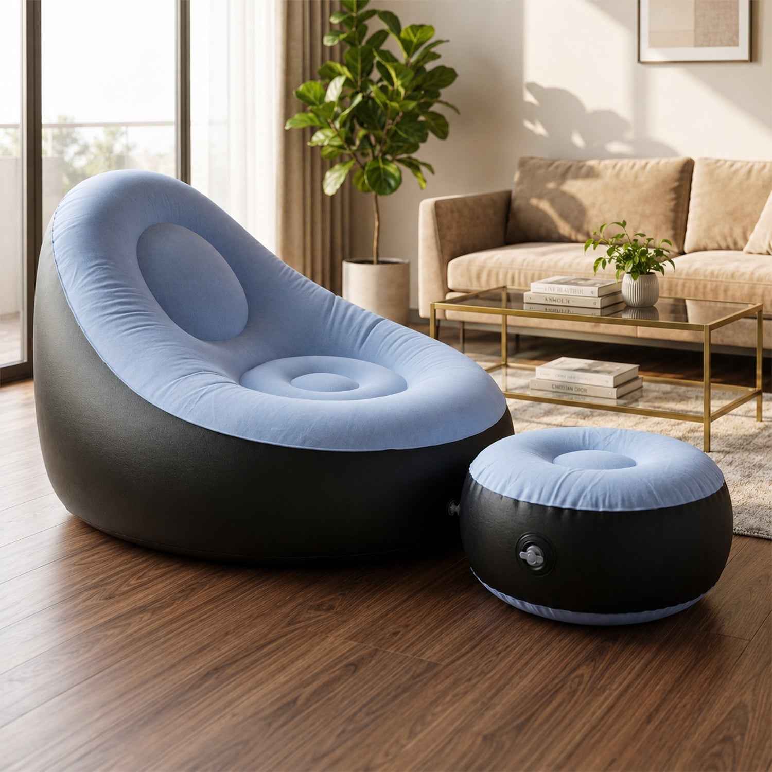 Inflatable Sofa Chair Ð Portable, Comfortable Indoor & Outdoor Seating
