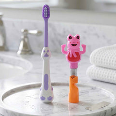 Kids Toothbrush Set – Soft Bristles & Fun Frog Design