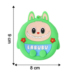 Cartoon Coin Pouch with Keychain – Cute & Compact Organizer