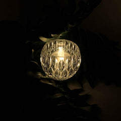 Crystal Style LED Decorative Lamps – Set of 12 Flameless Candles
