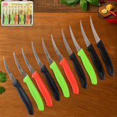Lemon Knife Set – 10 Pc Stainless Steel Kitchen Cutting Knives