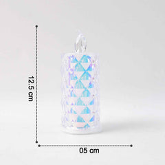 LED Candle Lights – Decorative Holographic Set of 2 with Flickering Glow