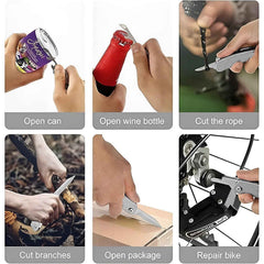 Multipurpose Pocket Tool Kit – Stainless Steel 8-in-1 Compact Design