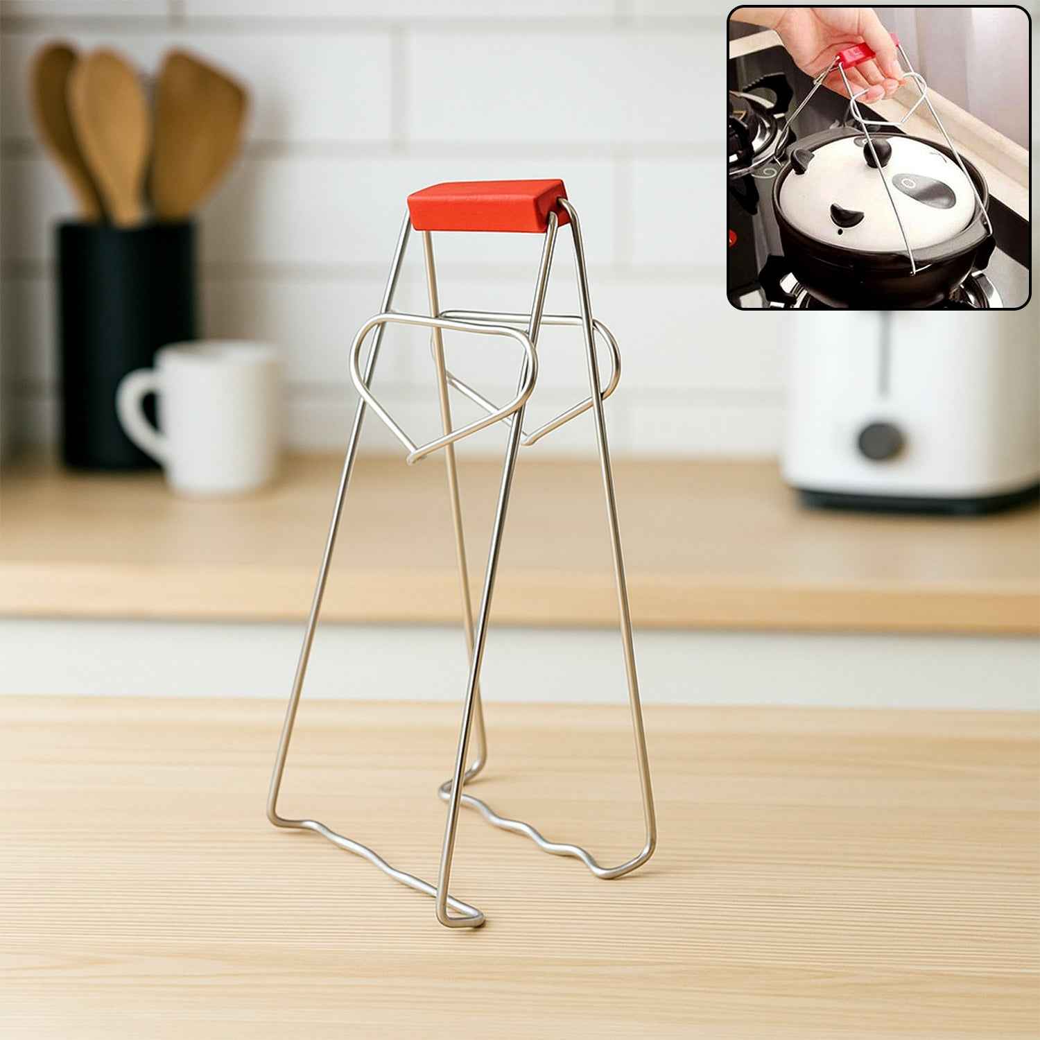 Stainless Steel Vessel Gripper Tong – Heat-Resistant and Durable