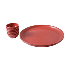 Multipurpose Serving Plate and Bowl Set – Durable & Stylish for Daily Use