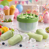 Plastic Ice Candy Popsicle Maker Ð 8 Molds for Homemade Treats