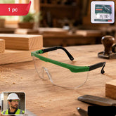 Adjustable Safety Goggles Ð Impact-Resistant Polycarbonate Lens for Workplace & Outdoor