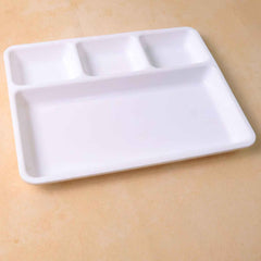 4-Compartment Serving Tray – Portion Control & Mess-Free Meals