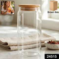 Airtight Glass Storage Jar Ð Elegant Kitchen Canister for Freshness