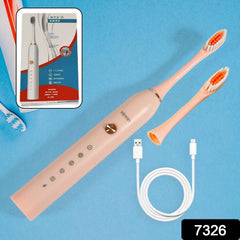 Electric Toothbrush – Deep Clean with Extra Heads | BrushedUp