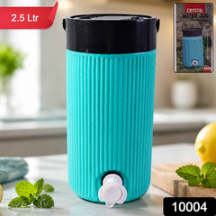 Insulated Water Jug 2.5L – Leakproof Tap & Durable Design