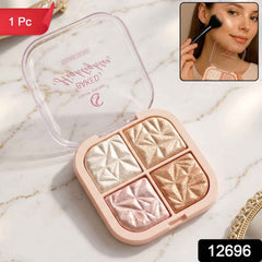 4 in 1 Baked Highlighter and Blusher Palette Ð Radiant Dewy Glow