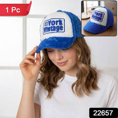 Winter Furry Cap – Stylish Vintage Plush Cold Weather Accessory