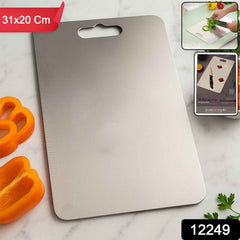 Stainless Steel Cutting Board – Durable & Hygienic 31x20 cm