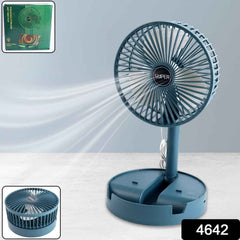 Portable Desktop Fan – Adjustable, Silent, Foldable | Velvet Wellness