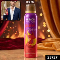 French Factor Perfumed Body Spray Ð Long Lasting Freshness & Odor Control
