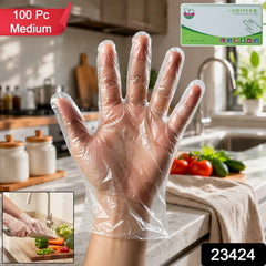 Disposable Plastic Gloves Ð Hygienic & Single Use for Kitchen & Cleaning