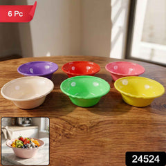 Plastic Serving Bowl Set Ð Bright, Durable & Unbreakable for Everyday Use
