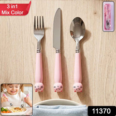Kids Stainless Steel Cutlery Set Ð Safe, Durable & Portable