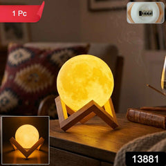 Rechargeable LED Moon Lamp Ð Soothing Ambient Light for Home