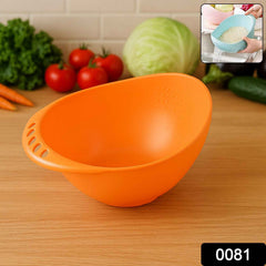 Rice Washing Bowl – Durable Plastic Vegetable Strainer | Tidy Table