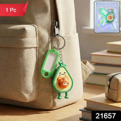 Cartoon Character Keychain – Decorative ID Tag Accessory