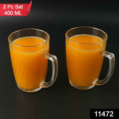 Mocktail Mug Set – Durable 400ml Break-Resistant Polycarbonate