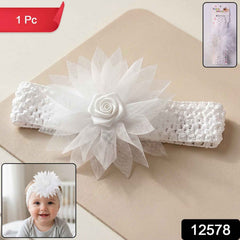 Baby Headband Ð Soft Elastic Floral Design for Comfort & Style