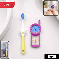 Kids Cartoon Toothbrush Set – Gentle & Fun Oral Care for Kids