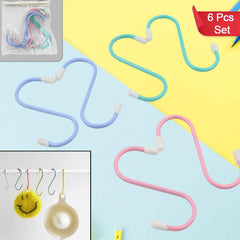 S Hooks Metal – Heavy Duty Hanging Hooks (6 Pcs) | VoltDesk