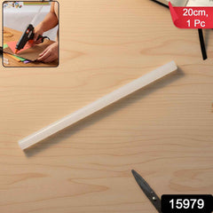 Hot Melt Glue Stick 20cm – Strong Transparent Adhesive