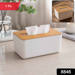Bamboo Tissue Box – Eco-Friendly Paper Dispenser | Papezo