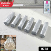 Garbage Bags Roll Set – Heavy Duty Leak-Proof 45x55 cm for Home & Office