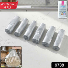 Garbage Bags Roll Set – Heavy Duty Leak-Proof 45x55 cm for Home & Office