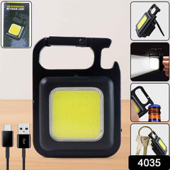 Rechargeable Keychain Flashlight – 4 Light Modes, Magnetic Base | Vastate