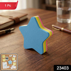 Star-Shaped Sticky Notes Ð Reusable & Vibrant Reminders