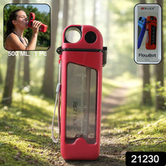 500ml Leakproof Sports Water Bottle – One-Touch Spout Convenience