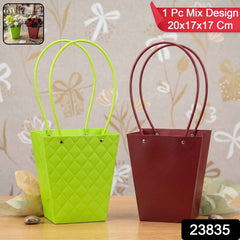 Flower Packaging Bag Ð Reusable Waterproof Gift Carrier for Bouquets