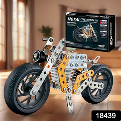 Metal Bike Building Kit – DIY STEM Construction Toy for Kids | Little Blocks