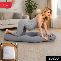 Inflatable Pregnancy Pillow Maternity Support Mat with Belly Hole (1 Pc)