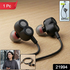 High Bass Earphones – Clear Sound with Built-in Mic & Comfort