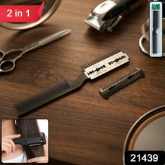 Hair Cutting Comb with Razor Blade – Precise Grooming Tool for Men & Women