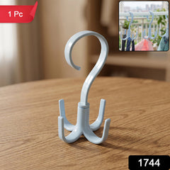360° Rotating Multipurpose Hook Hanger – Space-Saving Organizer