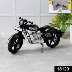 Metal Bullet Bike Toy with Side Stand – Realistic Miniature Model