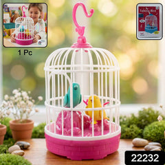 Kids Talking Bird Cage Toy – Interactive Sound & Repeats Fun