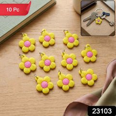 Flower Keychain – Cute Decorative Bag & Keyring Accessories