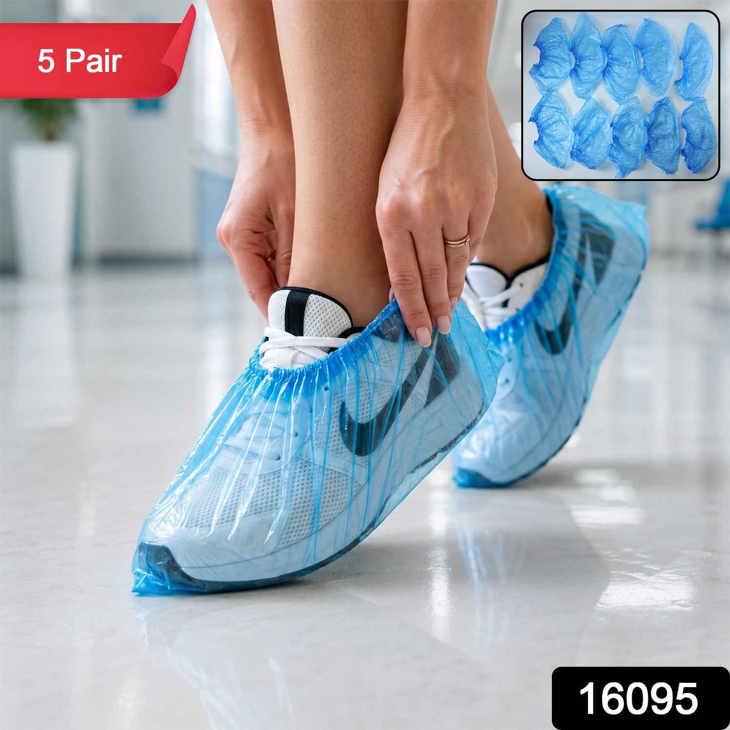 Disposable Shoe Covers Ð Waterproof & Hygienic Fit for Shoes